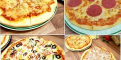 طريقة عمل البيتزا بأنواع مختلفه
